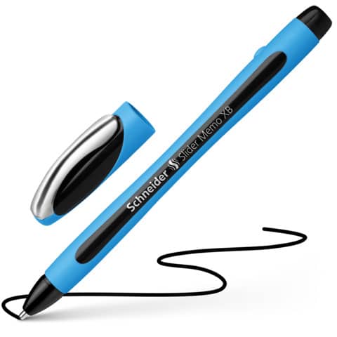 Penna a sfera Schneider Slider Memo tratto XB nero P150201